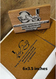 Wooden Ink Stamps ( For Paper & Corrugated Box)