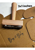 Wooden Ink Stamps ( For Paper & Corrugated Box)