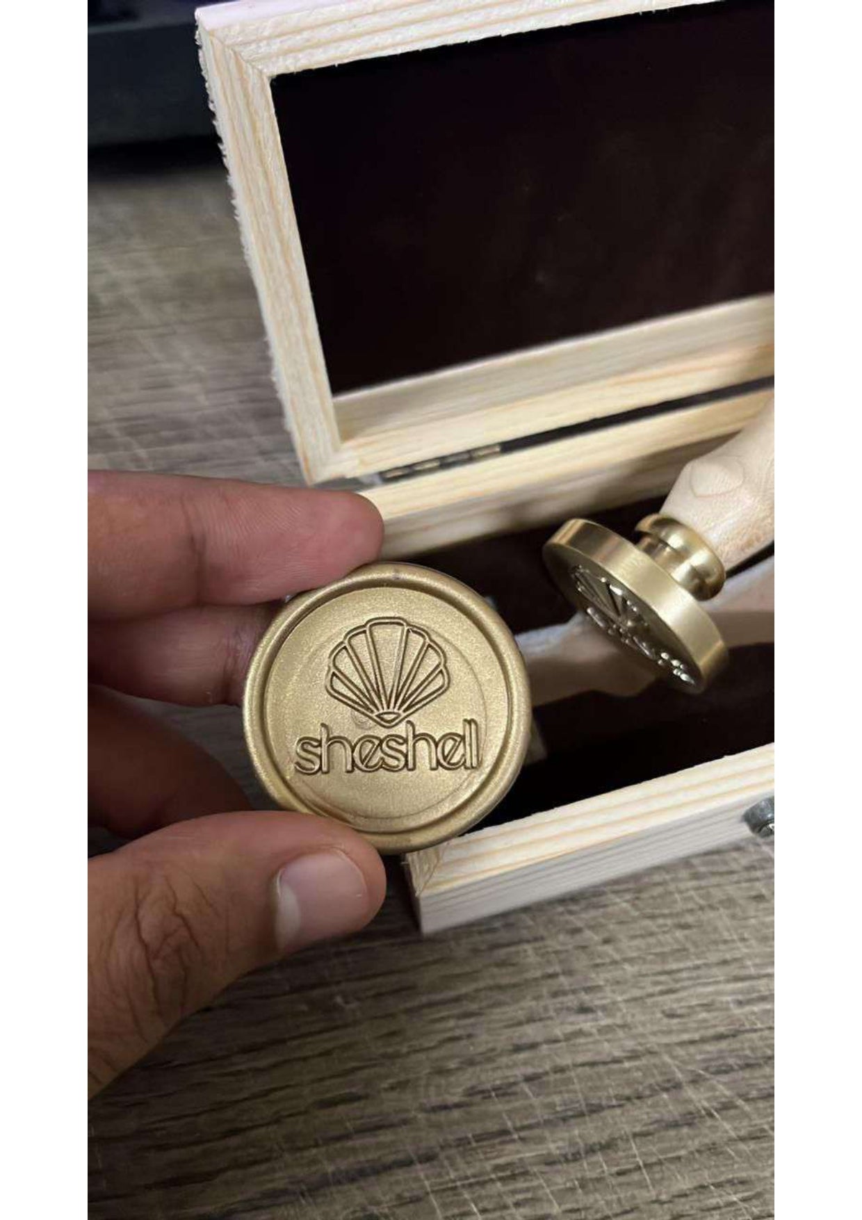 Brass Wax & Chocolate Seal