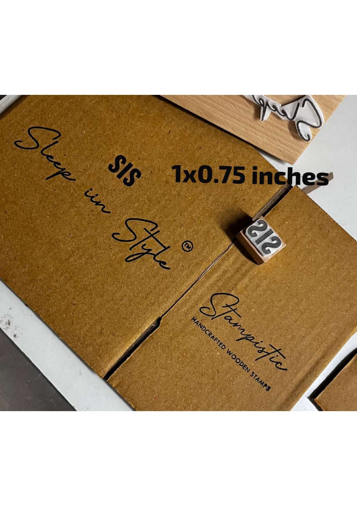 Wooden Ink Stamps ( For Paper & Corrugated Box)