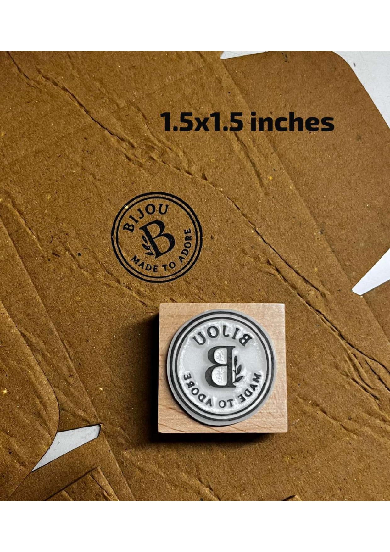 Wooden Ink Stamps ( For Paper & Corrugated Box)